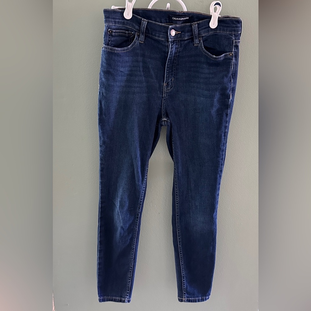 Calvin Klein Women’s Blue Jean High-Rise Jegging Size 29